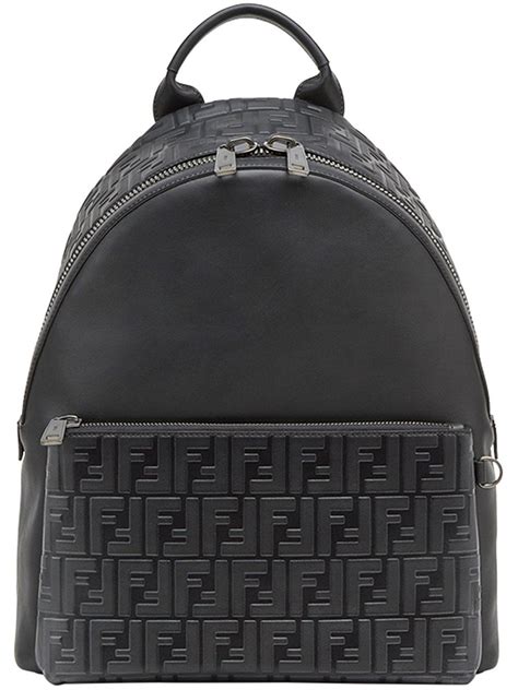 fendi backpack white|fendi backpack farfetch.